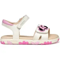 Geox Mädchen Klassische Sandalen J558ZD 000BC C1364 Farbe: Weiß Größe: 34