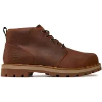 Timberland für Herren. TB0A69TWEM61 Britton Road Mid Leder Chukka Stiefel braun (43.5), Wohnung, Schnürsenkel, Lässig, Nachhaltig