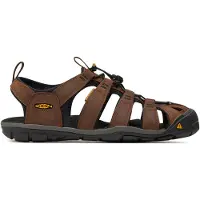 Keen Clearwater Damen Wandersandalen Dark Earth/Black Größe 40