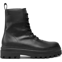Calvin Klein Jeans Herren Stiefeletten YM0YM01066 0GJ Farbe: Schwarz Größe: 44