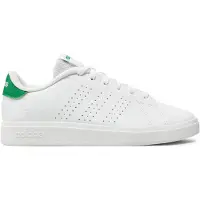 Adidas Kinder Sneaker ADVANTAGE BASE 2.0 J ID3889 35 1/2 - Ftwr White/Ftwr White/Green - 35 1/2