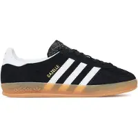Adidas Originals Gazelle Indoor In Black White – 4 UK - 36 2/3 EU - 4.5M/5.5F US / Black White