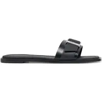 Calvin Klein Damen Klassische Sandalen HW0HW02490 BEH Farbe: Schwarz Größe: 38