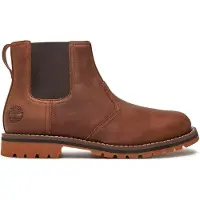 Timberland Mens Mid Chelsea Boot saddle 9.5