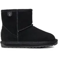 Emu australia Teddyboots - Wallaby Mini - Schwarz - - 35 - Teddyboots