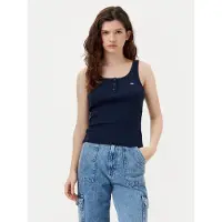 Tommy Hilfiger Button ärmelloses T-shirt
