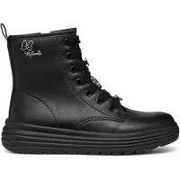 Geox Junior J Phaolae Girl Biker/Amphibians Boots Black 35_Eu