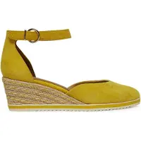 Tamaris Pumps Damen Keilabsatz gelb,EU 36