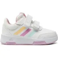 Adidas Tensaur Hook And Loop Cloud White Almost Blue Bliss Lilac (TD) - EU 21