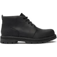Timberland für Herren. TB0A69TWW021 Britton Road Mid Leder Chukka Stiefel Schwarz (42), Wohnung, Schnürsenkel, Lässig, Nachhaltig