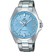 Casio EDIFICE Armbanduhr CLASSIC DATE - LIGHT BLUE EFV-100D-2BVUEF