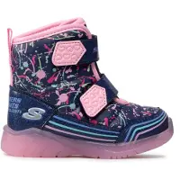 SKECHERS Illumi-Brights - Power Paint 302653N-NVMT, Schneestiefel, für Mädchen, Dunkelblau
