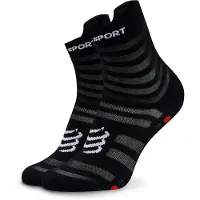 Compressport - Pro Racing Socks V4.0 Ultralight Run High - Laufsocken Gr T1 - EU 35-38 schwarz