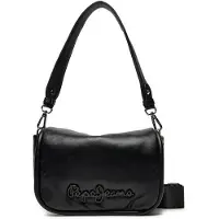 Pepe Jeans für Damen. PL031571 Geena Softy Umhängetasche schwarz (OSFA), Lässig, Polyurethan