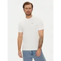 Marc O'Polo T-Shirt DENIM "T-Shirt T-Shirt, SSL, Logo Print, Reg F 1er Pack", Herren, Gr. L, weiß, Obermaterial: 100% Baumwolle CO., Shirts T-Shirt
