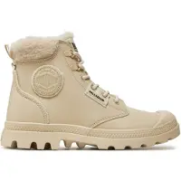 Palladium Pampa Hi Snow Warm Almond Milk Größe EU 38