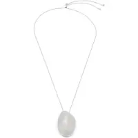 Calvin Klein Kette mit Anhänger "CK REFLECT", silber (edelstahlfarben), Halsketten, Damen, Edelstahl, L: 66 B: 1,3mm, Kette mit Anhänger, B:1,3mm