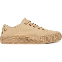 Tommy Hilfiger Damen-Sneaker aus Canvas FW0FW08404 AB3, Farbe: „Clayed Pebble“, Größe 39