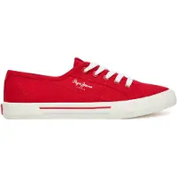 Pepe Jeans Brady Basic Sportschuhe Rot EU 37 Frau Rot EU 37
