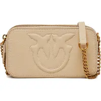 Pinko Damen Umhängetaschen 103799A1LF-C50Q Farbe: Beige Größe: Einheitsgröße