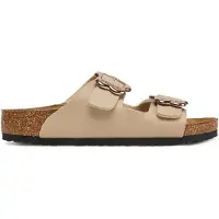 Birkenstock - Kid's Arizona Flower Buckle Birko-Flor - Sandalen Gr 27 - Narrow beige