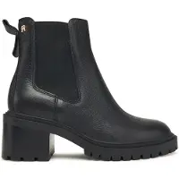 Tommy Hilfiger TH LEATHER CHELSEA CLEAT Schwarz