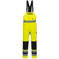 Portwest Trägerkleid Pw3 Hochsichtbarkeit - Größe L - Gelb/Schwarz -