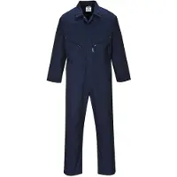 Portwest Liverpool Overall mit Reißverschluss – Größe M – Marine –