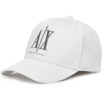 Armani Exchange für Herren. XM000811AF13343U0009 Baseballkappe weiß (OSFA), Lässig, Baumwolle