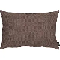 Apelt Dekokissen "Miles", braun (mocca, unifarben), B:41cm L:61cm, Obermaterial: 100% Polyester, Dekokissen_Sitzkissen_Kissenhüllen, Dekokissen