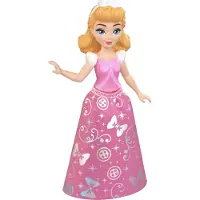 Mattel Disney Princess Cinderella Core Small Doll, Mini-Puppe, Weiblich, 3 Jahr(e), Junge/Mädchen, 95,4 mm, 50 g