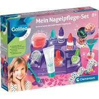 Clementoni Experimentierkasten "Galileo Lab, Mein Nagelpflege-Set", bunt (weiß, neutral), Experimentierkästen, Kinder, Experimentierkasten, Made in Europe