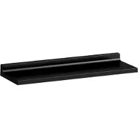 Laufen KARTELL Shelfish Ablage, B/T/H 450/155/40 mm, wandmontiert, H3853300910001, Farbe: Schwarz