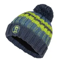 TROLLKIDS - Kid's Troll Bobble Cap - Mütze Gr 48-52 cm - 2-5 Years blau