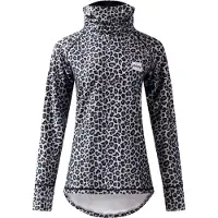 Eivy - Atmungsaktives Funktionsunterwäsche - Icecold Top Snow Leopard für Damen - Größe S - Weiß