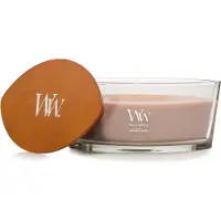 Woodwick Opulent Wood Patchouli Creme Duftkerze mit Holzdocht 453.6 g