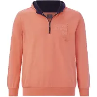 Jan Vanderstorm Kapuzensweatshirt "Sweatshirt KORBENKT", Herren, Gr. 5 XL, orange (hellorange), Obermaterial: 100% Baumwolle CO., Sweatshirts Kapuzensweatshirt
