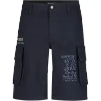 Babista Bermudas "Bermuda RAVIANO", Herren, Gr. 48, N-Gr, blau (dunkelblau), Obermaterial: 98% Baumwolle CO. 2% Elasthan EL., regular fit, Hosen Bermudas