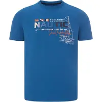 Jan Vanderstorm T-Shirt "T-Shirt SVENHELM", Herren, Gr. XXL, blau, Obermaterial: 100% Baumwolle CO., Shirts T-Shirt