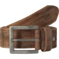 Jan Vanderstorm Ledergürtel "Ledergürtel NIKKEL", Herren, Gr. 135, braun (hellbraun), Obermaterial: 100% Rindsleder Leather cow., Gürtel Ledergürtel