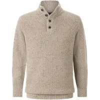 Babista Stehkragenpullover "Pullover ORTOBENI", Herren, Gr. XL, beige, Obermaterial: 50% Wolle mw. 50% Polyamid ECONYL PA ECONYL., Pullover Stehkragenpullover
