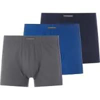 Jan Vanderstorm Retro Pants "3er Pack Retropant KINTAN", Herren, Gr. 5XL, blau, Obermaterial: 95% Baumwolle CO. 5% Polyester COOLMAX PES(Coolmax)., Unterhosen Retro Pants