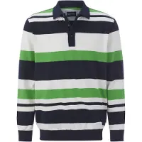 Babista Sweatshirt "Sweatshirt BARTOMEO", Herren, Gr. XXL, grün (grün gestreift), Obermaterial: 100% Baumwolle CO., Sweatshirts Sweatshirt