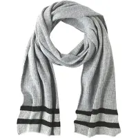 Jan Vanderstorm Strickschal "Schal HEISKA", Herren, Gr. 1, grau, Obermaterial: 50% Polyacryl PAN. 50% Polyester COOLMAX PES(Coolmax)., Modetücher Strickschal
