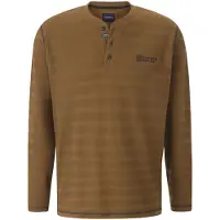Babista Langarm-Poloshirt "Langarmshirt LUIMONO", Herren, Gr. XL, braun, Obermaterial: 100% Baumwolle CO., Shirts Langarm-Poloshirt