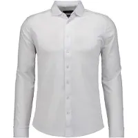 Ragman Henleyshirt , Herren, Gr. M, weiß, Popeline, 61% Baumwolle, 39% Polyester, regular fit, ohne Ausschnitt, Shirts Henleyshirt
