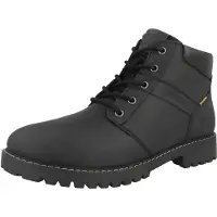 Camel active Bust Herrenschuhe Stiefeletten Schnürstiefel Schwarz Freizeit