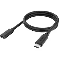 Akasa AK-CBUB70-12BK, 1,2 m, USB C, USB C, 60 Gbit/s, Schwarz