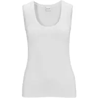 MADELEINE Trägertop "Tanktop Tanktop mit breiten Trägern" Glatte Jerseyware
