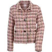 MADELEINE "Blazer Kurzer Strukturblazer mit Hemdkragen"